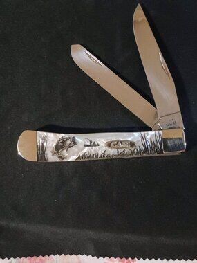 Case xx Trapper Knife 1/500 CA6073HP-BASS